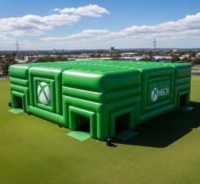 Tent1-6548 Tenda Inflável Verde Xbox para Eventos