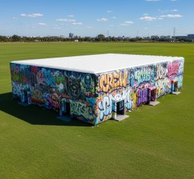 Tent1-6599 Tenda Cubo Inflável Grafite