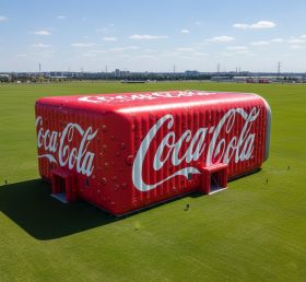 Tent1-6611 Tenda Cubo Inflável de Evento da Marca Coca-Cola