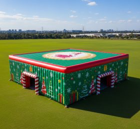 Tent1-6612 Tenda Inflável de Natal em Cubo