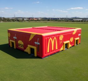 Tent1-6614 Mcdonald Marca Evento Cubo Inflável