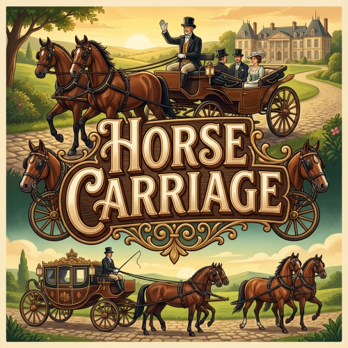 Carruagem de Cavalos