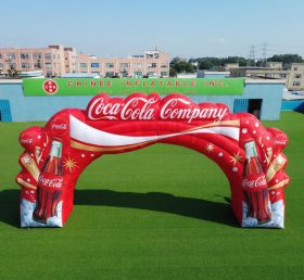 Arch3-113 Arco Inflável Publicitário da Empresa Coca Cola