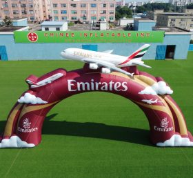 Arch3-115 Arco Inflável Publicitário Emirates