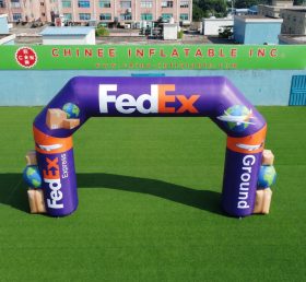 Arch3-116 Arco Inflável Publicitário FedEx