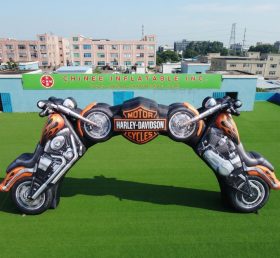 Arch3-122 Arco Inflável de Publicidade Harley Davidson