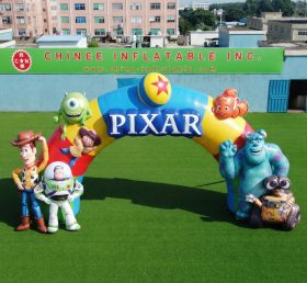 Arch3-155 Arco Inflável Publicitário Pixar
