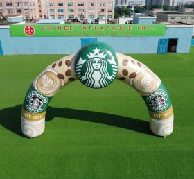 Arch3-171 Arco Inflável Publicitário Starbucks