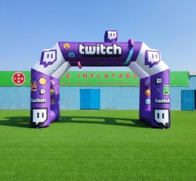 Arch3-179 Arco Inflável de Publicidade Twitch