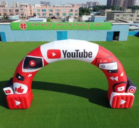 Arch3-190 Arco Inflável de Publicidade do YouTube