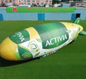 B3-209 Dirigível Inflável Gigante de Publicidade Activia