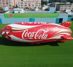 B3-221 Dirigível Publicitário Gigante Inflável Coca Cola