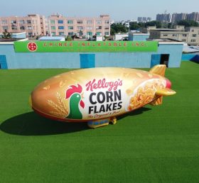 B3-223 Dirigível Inflável Gigante de Publicidade Corn Flakes