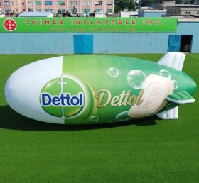 B3-227 Dirigível Publicitário Gigante Inflável Dettol