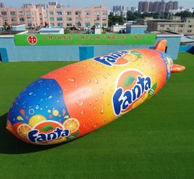 B3-235 Dirigível Gigante Inflável de Publicidade Fanta