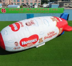 B3-245 Dirigível Inflável Gigante de Publicidade Huggies
