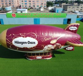 B3-246 Dirigível Publicitário Gigante Inflável Häagen-Dazs