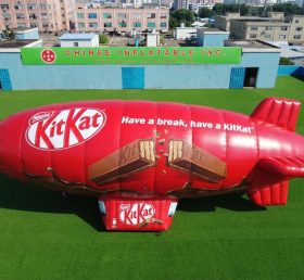 B3-250 Dirigível Gigante Inflável de Publicidade KitKat