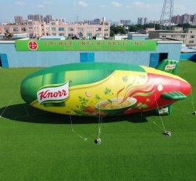 B3-252 Dirigível Inflável Gigante de Publicidade Knorr