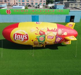 B3-253 Dirigível Inflável Gigante Publicitário da Lay’s