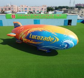 B3-256 Dirigível Gigante Inflável Publicitário Lucozade