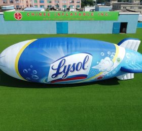B3-257 Dirigível Inflável Gigante de Publicidade Lysol