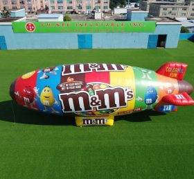 B3-259 Dirigível Inflável Gigante Publicitário da M&M’s