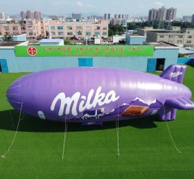 B3-263 Dirigível Inflável Gigante Publicitário Milka