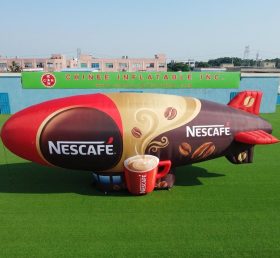 B3-266 Dirigível Inflável Gigante de Publicidade Nescafé