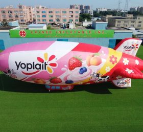 B3-297 Dirigível Publicitário Gigante Inflável Yoplait