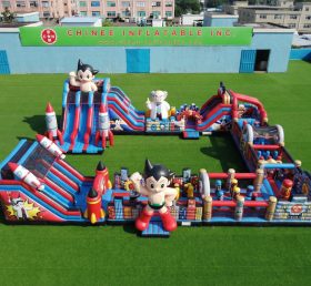 CR2-468 Corrida Desafiadora Inflável com Tema Astro Boy