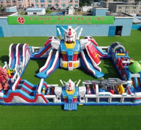CR2-473 Corrida Desafiadora Inflável com Tema Gundam