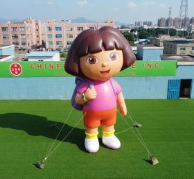 Cartoon3-774 Tema Dora Inflável Desenho Animado