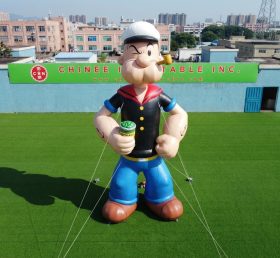 Cartoon3-839 Desenho Inflável com Tema do Popeye