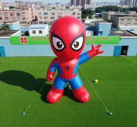 Cartoon3-858 Tema Spider-Man Inflável Desenho Animado