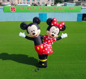 D3-8 Dançarino de Ar Tema Mickey e Minnie