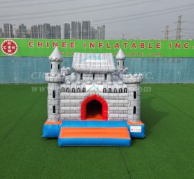 T2-8121 Castelo Inflável Cinza
