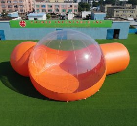 Tent1-5045I Tenda Bolha Inflável Laranja