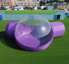Tent1-5045L Tenda Bolha Inflável Roxa