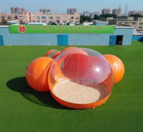 Tent1-5047I Tenda Bolha Inflável Laranja