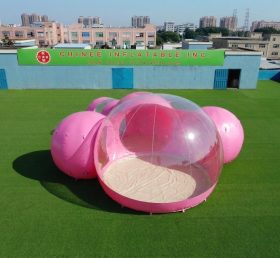 Tent1-5047K Tenda Bolha Inflável Rosa