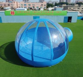 Tent1-5046B Tenda Bolha Inflável Azul