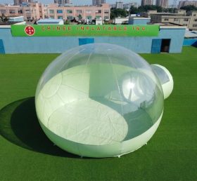 Tent1-5046G Tenda Bolha Inflável Verde-Claro