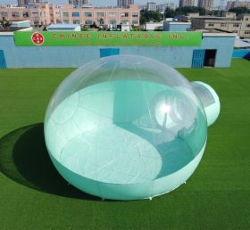 Tent1-5046H Tenda Bolha Inflável Verde Menta