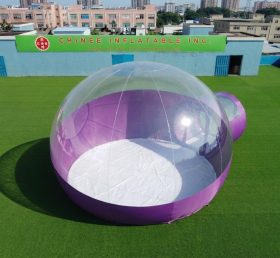 Tent1-5046L Tenda Bolha Inflável Roxa