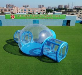 Tent1-5048B Tenda Bolha Inflável Azul