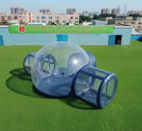 Tent1-5048C Tenda Bolha Inflável Azul Escuro