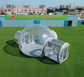 Tent1-5048E Tenda Bolha Inflável Cinza