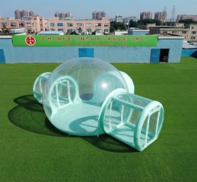 Tent1-5048H Tenda Bolha Inflável Verde Menta