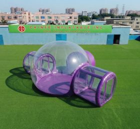 Tent1-5048L Tenda Bolha Inflável Roxa